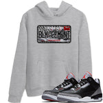 3s Black Cement shirts to match jordans Sneaker Plate sneaker match tees Air Jordan 3 Black Cement SNRT Sneaker Release Tees unisex cotton Heather Grey 1 crew neck shirts