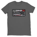 3s Black Cement shirts to match jordans Sneaker Plate sneaker match tees Air Jordan 3 Black Cement SNRT Sneaker Release Tees unisex cotton Cool Grey 2 crew neck shirts