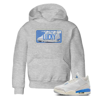3s Lucky Shorts shirts to match jordans Sneaker Plate best t shirts to wear with jordans Air Jordan 3 Lucky Shorts match shoes to clothes SNRT Sneaker Tees Youth Baby Heather Grey 1 tee