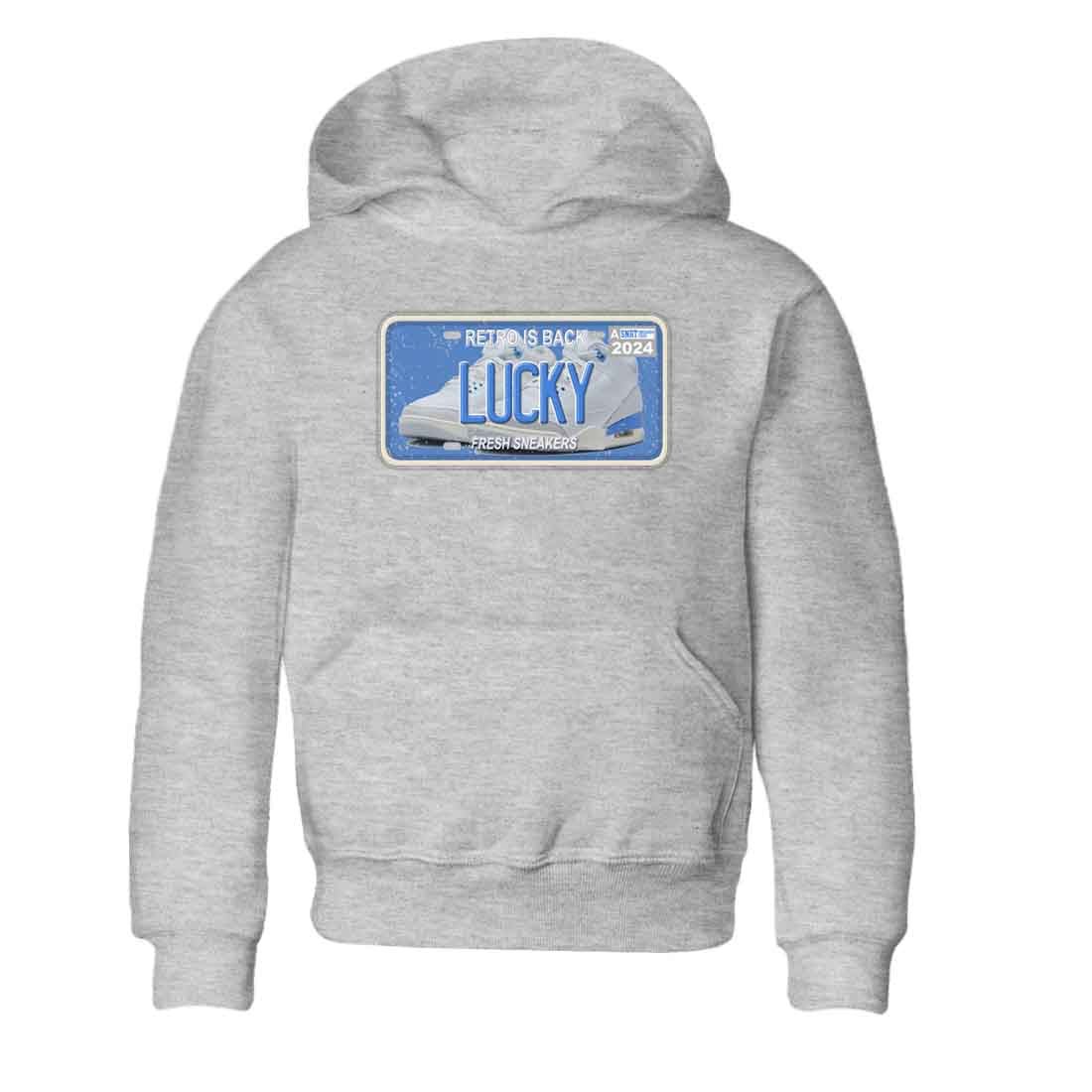 3s Lucky Shorts shirts to match jordans Sneaker Plate best t shirts to wear with jordans Air Jordan 3 Lucky Shorts match shoes to clothes SNRT Sneaker Tees Youth Baby Heather Grey 2 tee