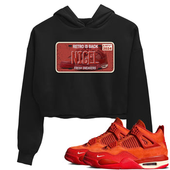 4s Brick By Brick shirts to match jordans Sneaker Plate sneaker match tees Air Jordan 4 Nigel match shoes to clothes SNRT Sneaker Tees unisex cotton Black 1 crop tee