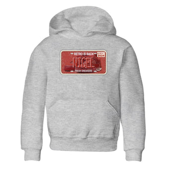 4s Brick By Brick shirts to match jordans Sneaker Plate sneaker match tees Air Jordan 4 Nigel match shoes to clothes SNRT Sneaker Tees Youth Baby Heather Grey 2 tee