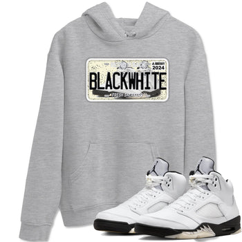5s White Black shirts to match jordans Sneaker Plate sneaker match tees Air Jordan 5 Retro White Black match shoes to clothes SNRT Sneaker Tees unisex cotton Heather Grey 1 shirts