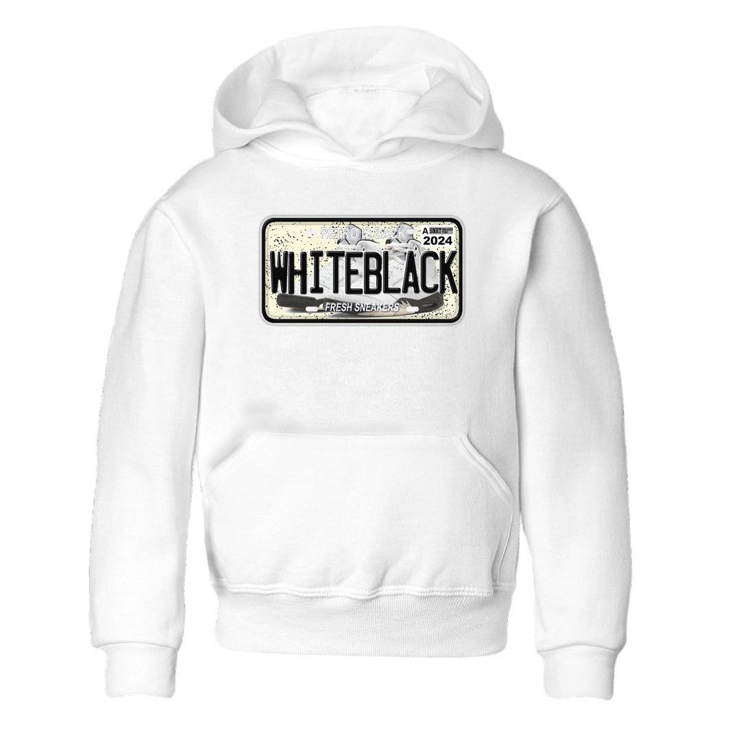 5s White Black shirts to match jordans Sneaker Plate sneaker match tees Air Jordan 5 Retro White Black match shoes to clothes SNRT Sneaker Tees Youth Baby White 2 tee