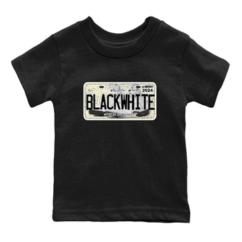5s White Black shirts to match jordans Sneaker Plate sneaker match tees Air Jordan 5 Retro White Black match shoes to clothes SNRT Sneaker Tees Youth Baby Black 2 tee