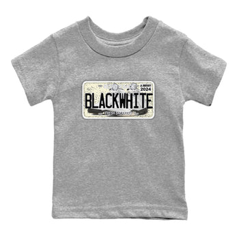 5s White Black shirts to match jordans Sneaker Plate sneaker match tees Air Jordan 5 Retro White Black match shoes to clothes SNRT Sneaker Tees Youth Baby Heather Grey 2 tee