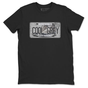 9s Cool Grey shirts to match jordans Sneaker Plate sneaker match tees Air Jordan 9 Retro Cool Grey match shoes to clothes SNRT Sneaker Tees unisex cotton Black 2 shirts