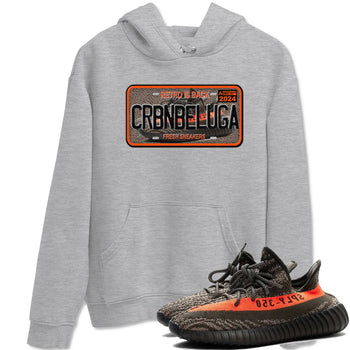 Yeezy 350 Carbon Beluga shirts to match jordans Sneaker Plate sneaker match tees Yeezy 350 Carbon Beluga match shoes to clothes SNRT Sneaker Tees unisex cotton Heather Grey 1 shirts