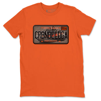 Yeezy 350 Carbon Beluga shirts to match jordans Sneaker Plate sneaker match tees Yeezy 350 Carbon Beluga match shoes to clothes SNRT Sneaker Tees unisex cotton Orange 2 shirts