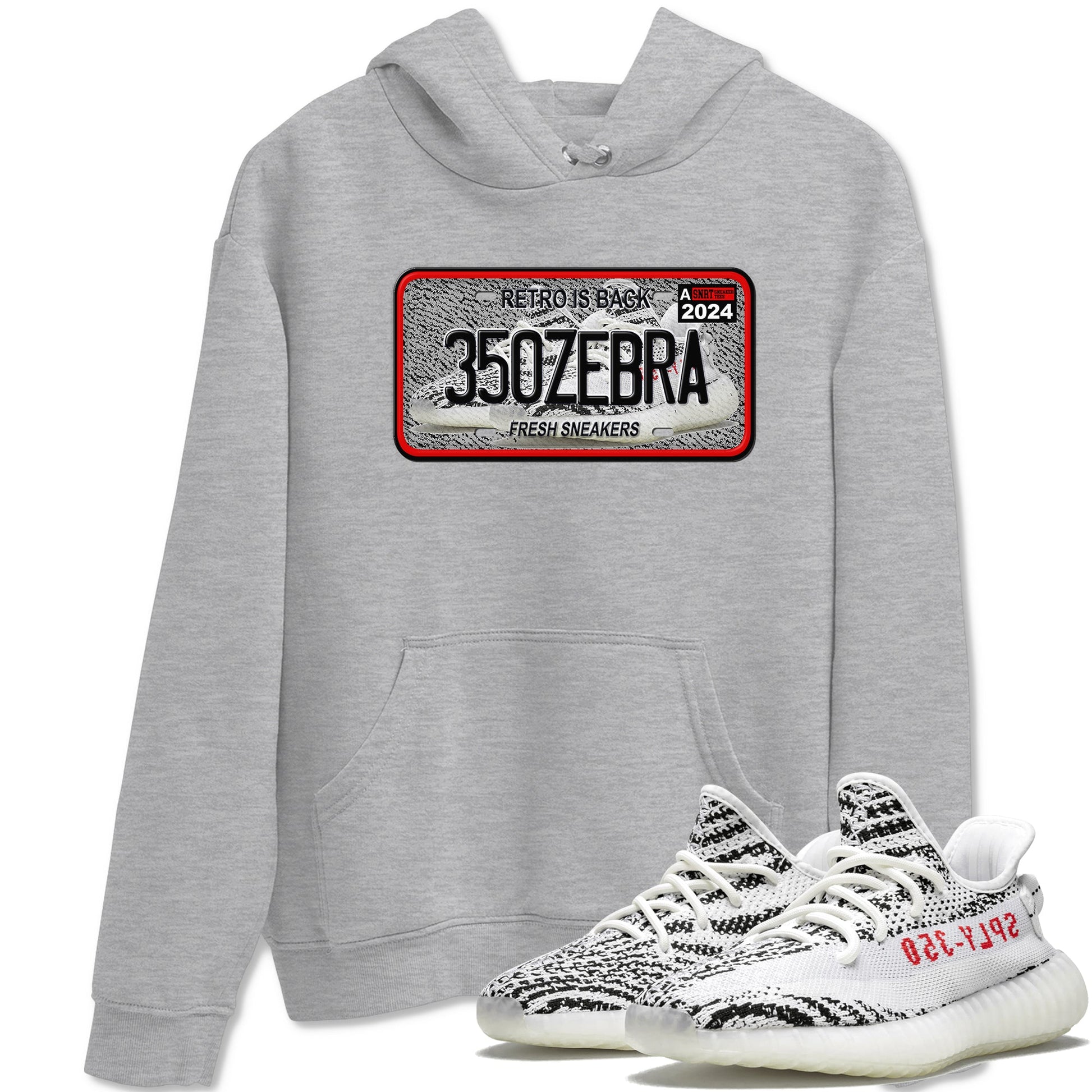 Yeezy 350 Zebra shirts to match jordans Sneaker Plate sneaker match tees Yeezy 350 Zebra match shoes to clothes SNRT Sneaker Tees unisex cotton Heather Grey 1 shirts