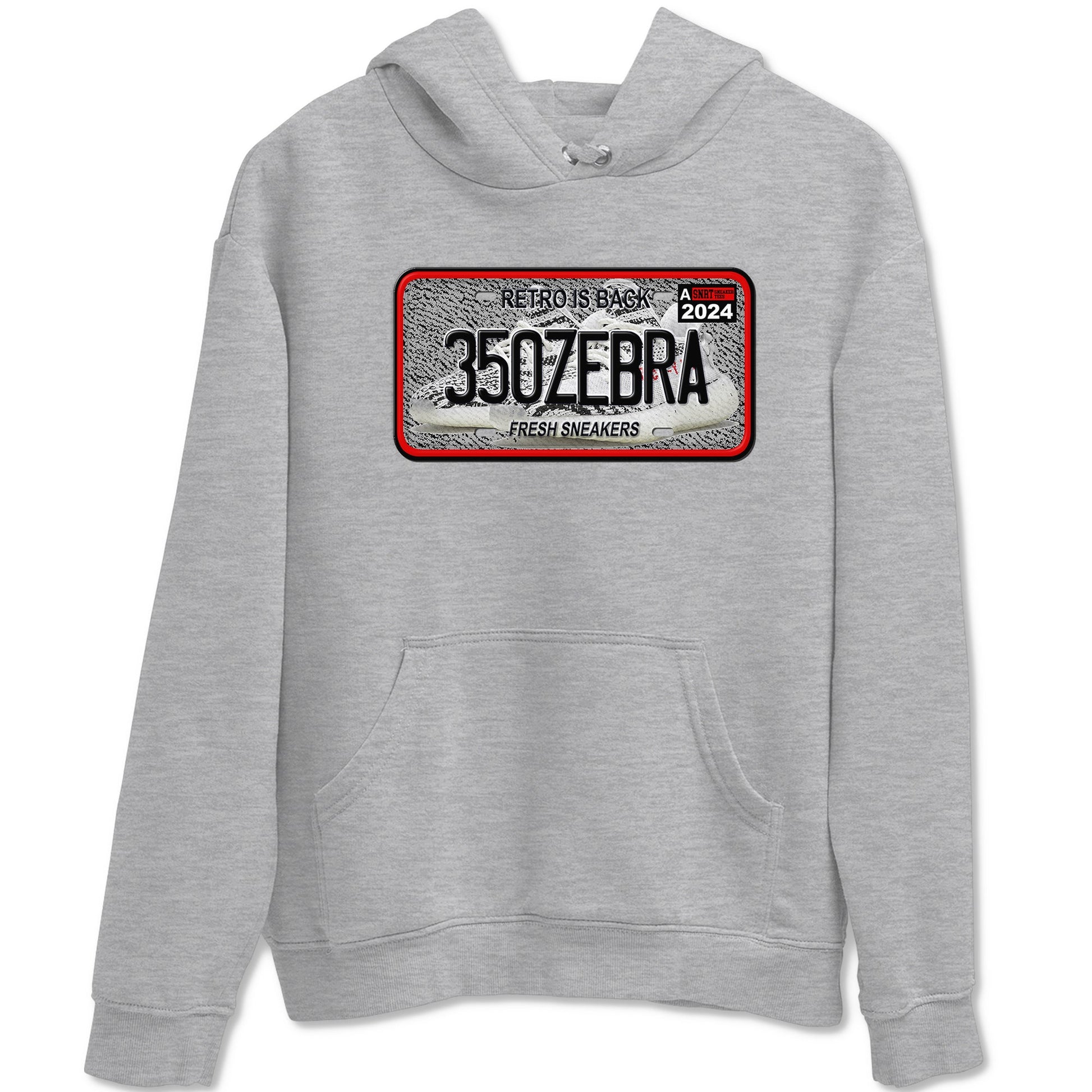 Yeezy 350 Zebra shirts to match jordans Sneaker Plate sneaker match tees Yeezy 350 Zebra match shoes to clothes SNRT Sneaker Tees unisex cotton Heather Grey 2 shirts