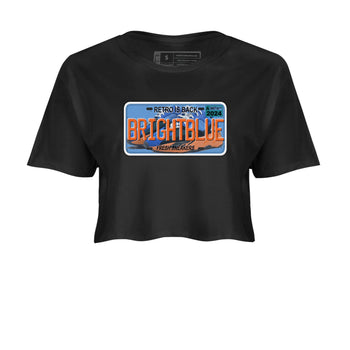 Yeezy 700 Bright Blue shirts to match jordans Sneaker Plate sneaker match tees Yeezy 700 Bright Blue match shoes to clothes SNRT Sneaker Tees unisex cotton Black 2 crop tee
