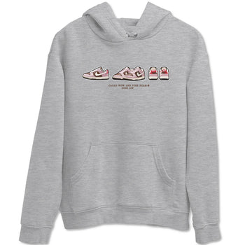 Dunk Cacao Wow And Pink Foam shirts to match jordans Sneaker Prelude sneaker match tees Dunk Cacao Wow And Pink Foam SNRT Sneaker Tees streetwear brand Heather Grey 2 unisex cotton tee
