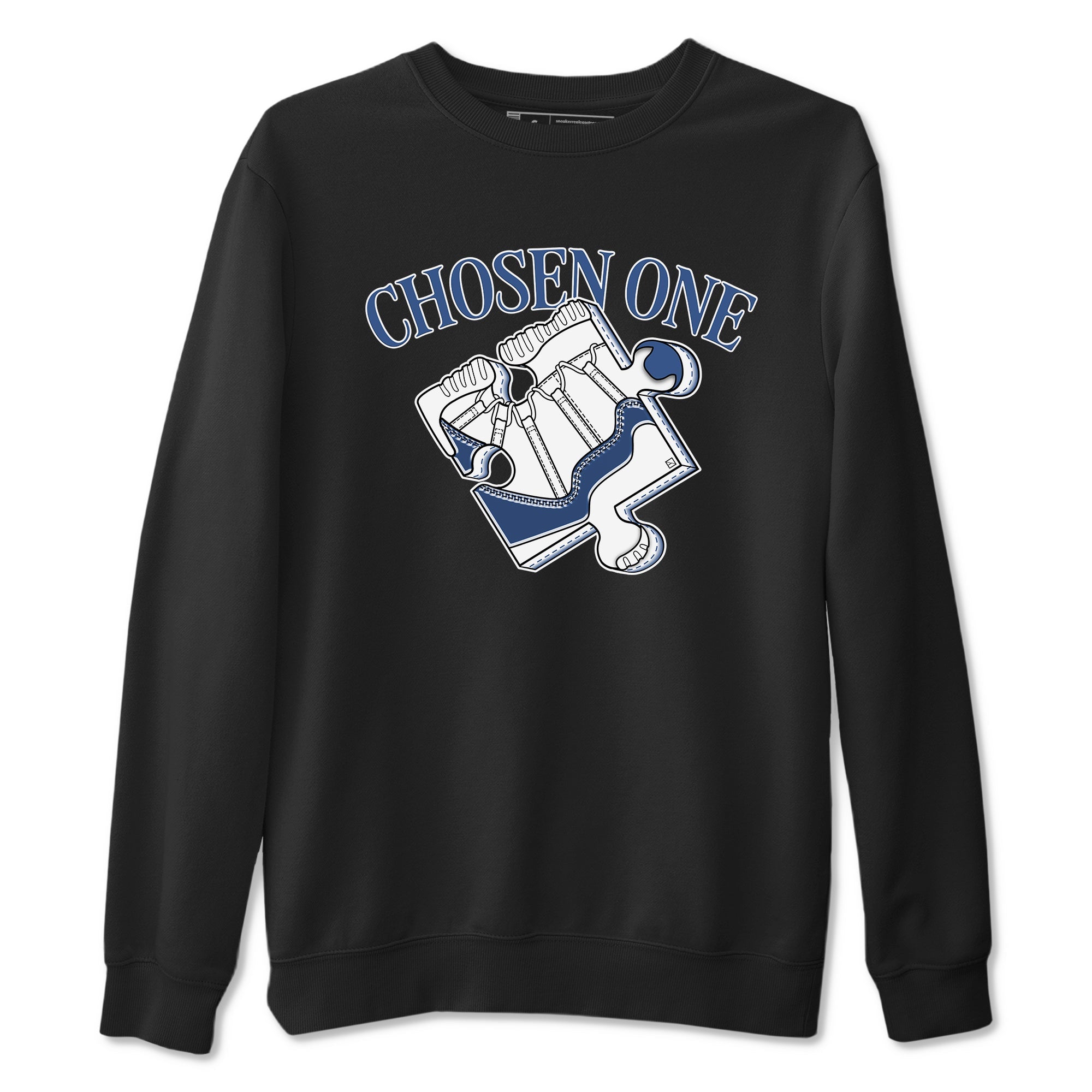 11s Diffused Blue Shirts To Match Jordans Sneaker Puzzle sneaker match tees Air Jordan 11 Diffused Blue Tee SNRT Sneaker Release Tees unisex cotton Black 2 crew neck shirts