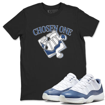 11s Diffused Blue Shirts To Match Jordans Sneaker Puzzle sneaker match tees Air Jordan 11 Diffused Blue Tee SNRT Sneaker Release Tees unisex cotton Black 1 crew neck shirts