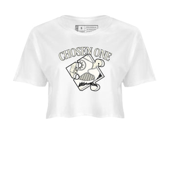 5s Sail shirt to match jordans Sneaker Puzzle sneaker tees Air Jordan 5 Sail SNRT Sneaker Release Tees White 2 crop length shirt