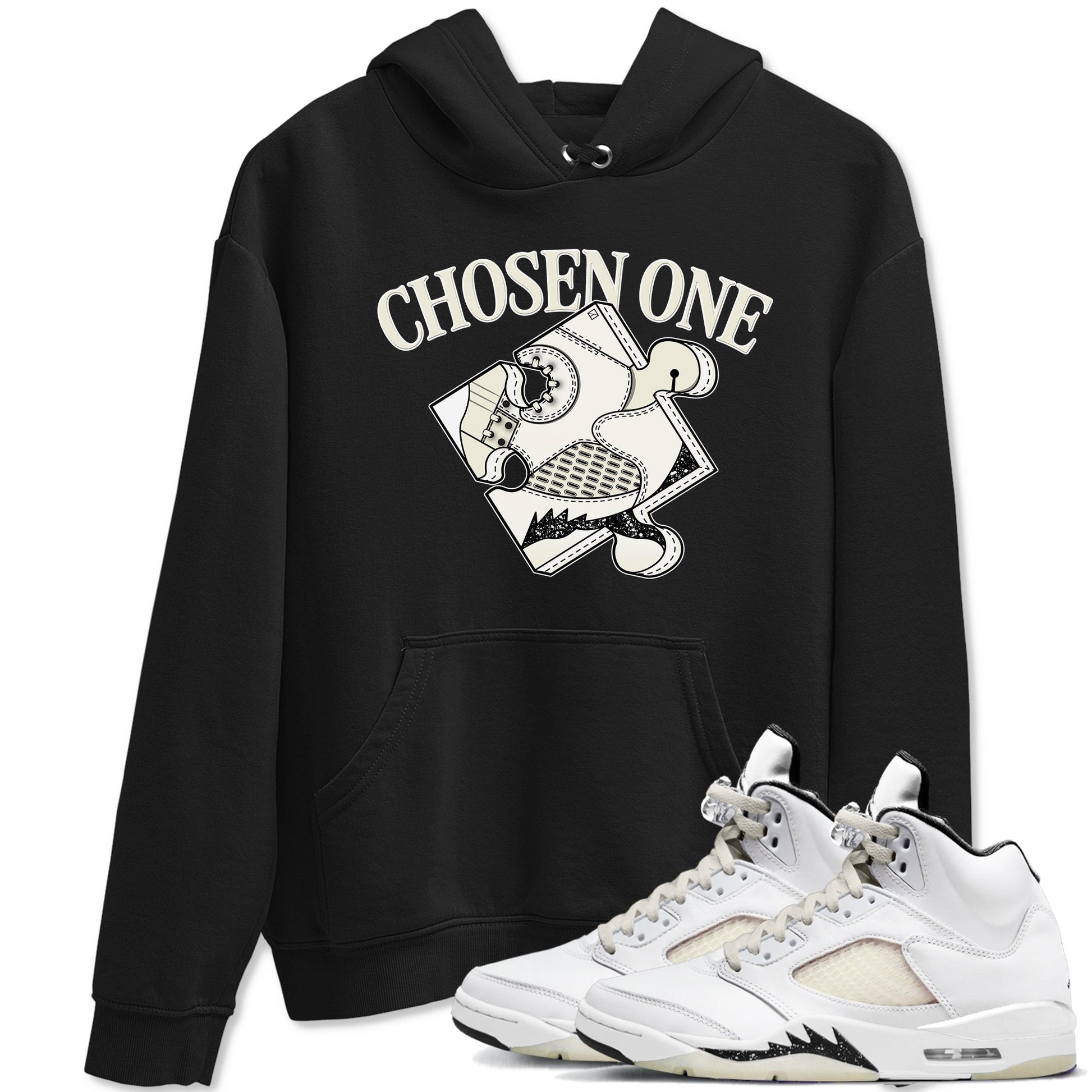 5s Sail shirt to match jordans Sneaker Puzzle sneaker tees Air Jordan 5 Sail SNRT Sneaker Release Tees unisex cotton Black 1 crew neck shirt