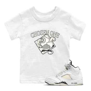 5s Sail shirt to match jordans Sneaker Puzzle sneaker tees Air Jordan 5 Sail SNRT sneaker release tees baby toddler White 1 cotton Shirt