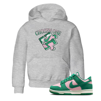 Dunk Medium Soft Pink Malachite shirt to match jordans Sneaker Puzzle sneaker tees Dunk Medium Soft Pink Malachite SNRT sneaker release tees baby toddler Heather Grey 1 cotton Shirt