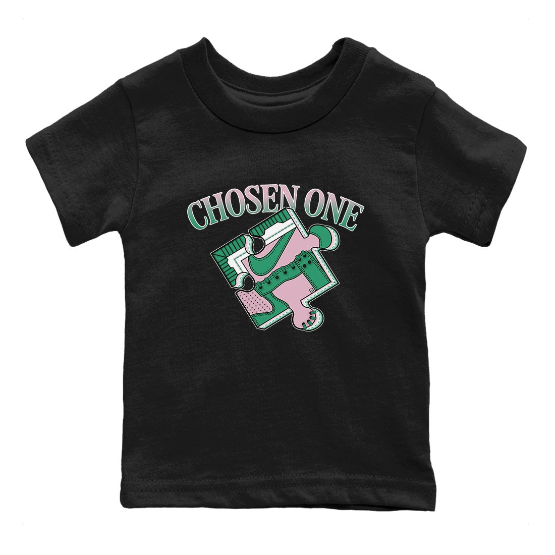 Dunk Medium Soft Pink Malachite shirt to match jordans Sneaker Puzzle sneaker tees Dunk Medium Soft Pink Malachite SNRT sneaker release tees baby toddler Black 2 cotton Shirt