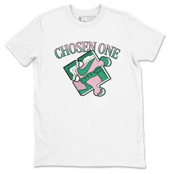 Dunk Medium Soft Pink Malachite shirt to match jordans Sneaker Puzzle sneaker tees Dunk Medium Soft Pink Malachite SNRT Sneaker Release Tees unisex cotton White 2 crew neck shirt