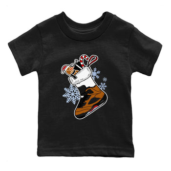 5s Archaeo Brown shirts to match jordans Christmas Sneaker Stocking t shirts to match sneakers Air Jordan 5 Archaeo Brown match shoes to clothes SNRT Sneaker Tees Youth Baby Black 2 tee