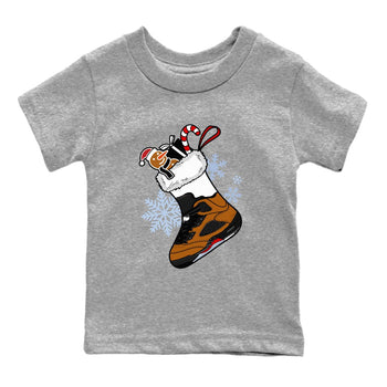 5s Archaeo Brown shirts to match jordans Christmas Sneaker Stocking t shirts to match sneakers Air Jordan 5 Archaeo Brown match shoes to clothes SNRT Sneaker Tees Youth Baby Heather Grey 2 tee