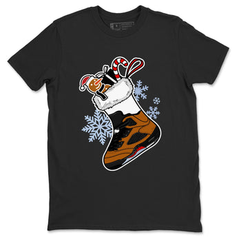 5s Archaeo Brown shirts to match jordans Christmas Sneaker Stocking t shirts to match sneakers Air Jordan 5 Archaeo Brown match shoes to clothes SNRT Sneaker Tees unisex cotton Black 2 shirts