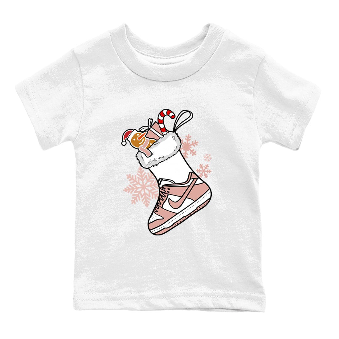 WMNS Dunk Rose Whisper shirts to match jordans Christmas Sneaker Stocking t shirts to match sneakers Dunk Rose Whisper match shoes to clothes SNRT Sneaker Tees Youth Baby White 2 tee