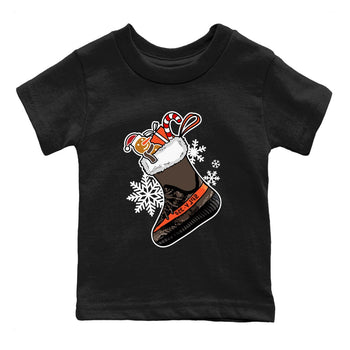 Yeezy 350 V2 Carbon Beluga shirts to match jordans Christmas Sneaker Stocking t shirts to match sneakers Yeezy 350 Carbon Beluga match shoes to clothes SNRT Sneaker Tees Youth Baby Black 2 tee