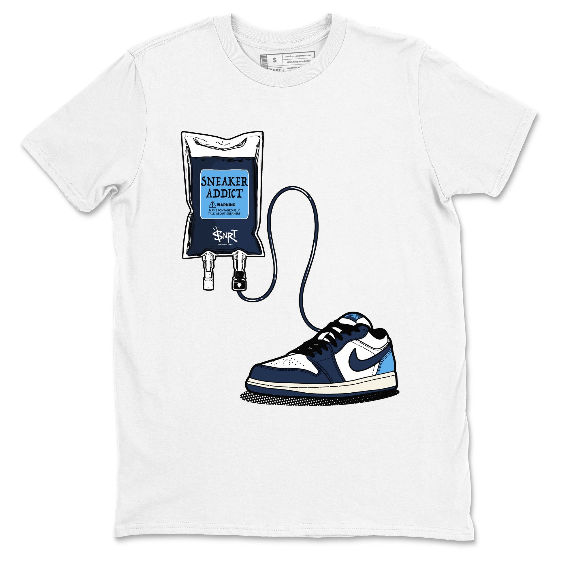 1s Obsidian shirts to match jordans Sneaker Therapy shirts to match Jordans AJ1 Retro Low OG Obsidian match shoes to clothes SNRT Sneaker Tees unisex cotton White 2 shirts