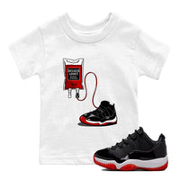 Sneaker Therapy SNRT Sneaker Tees Kids - Air Jordan 11 Bred