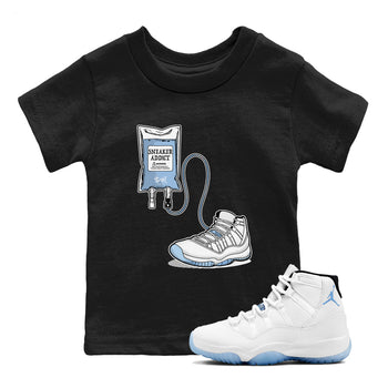 11 Columbia shirts to match jordans Sneaker Therapy sneaker match tees 11s Retro Legend Blue Columbia SNRT Sneaker Release Tees Youth Baby Black 1 crew neck shirts