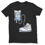 11 Columbia shirts to match jordans Sneaker Therapy sneaker match tees 11s Retro Legend Blue Columbia SNRT Sneaker Release Tees unisex cotton Black 2 crew neck shirts