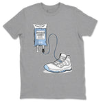 11 Columbia shirts to match jordans Sneaker Therapy sneaker match tees 11s Retro Legend Blue Columbia SNRT Sneaker Release Tees unisex cotton Heather Grey 2 crew neck shirts