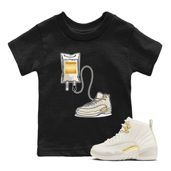 12s Phantom shirts to match jordans Sneaker Therapy sneaker match tees Air Jordan 12 WMNS Phantom match shoes to clothes SNRT Sneaker Tees Youth Baby Black 1 tee