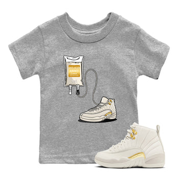 12s Phantom shirts to match jordans Sneaker Therapy sneaker match tees Air Jordan 12 WMNS Phantom match shoes to clothes SNRT Sneaker Tees Youth Baby Heather Grey 1 tee