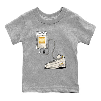 12s Phantom shirts to match jordans Sneaker Therapy sneaker match tees Air Jordan 12 WMNS Phantom match shoes to clothes SNRT Sneaker Tees Youth Baby Heather Grey 2 tee