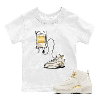 12s Phantom shirts to match jordans Sneaker Therapy sneaker match tees Air Jordan 12 WMNS Phantom match shoes to clothes SNRT Sneaker Tees Youth Baby White 1 tee