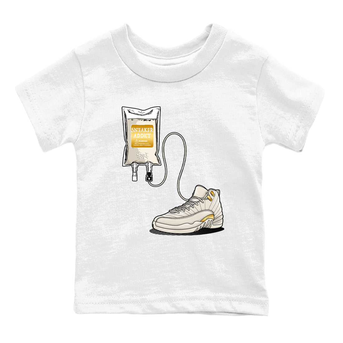 12s Phantom shirts to match jordans Sneaker Therapy sneaker match tees Air Jordan 12 WMNS Phantom match shoes to clothes SNRT Sneaker Tees Youth Baby White 2 tee