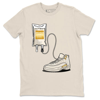 12s Phantom shirts to match jordans Sneaker Therapy sneaker match tees Air Jordan 12 WMNS Phantom match shoes to clothes SNRT Sneaker Tees unisex cotton Natural 2 shirts