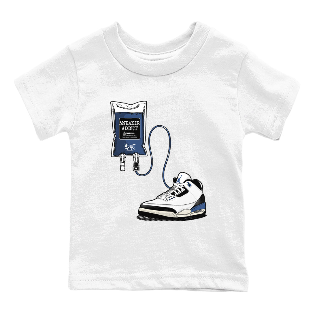 Air Jordan 3 A Ma Maniere x For The Love sneaker match tee Sneaker Therapy sneaker match tees Air Jordan 3 A Ma Maniere x For The Love best t-shirts to match jordans SNRT Sneaker Tees Youth Baby White 2 tee