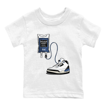Air Jordan 3 A Ma Maniere x For The Love sneaker match tee Sneaker Therapy sneaker match tees Air Jordan 3 A Ma Maniere x For The Love best t-shirts to match jordans SNRT Sneaker Tees Youth Baby White 2 tee
