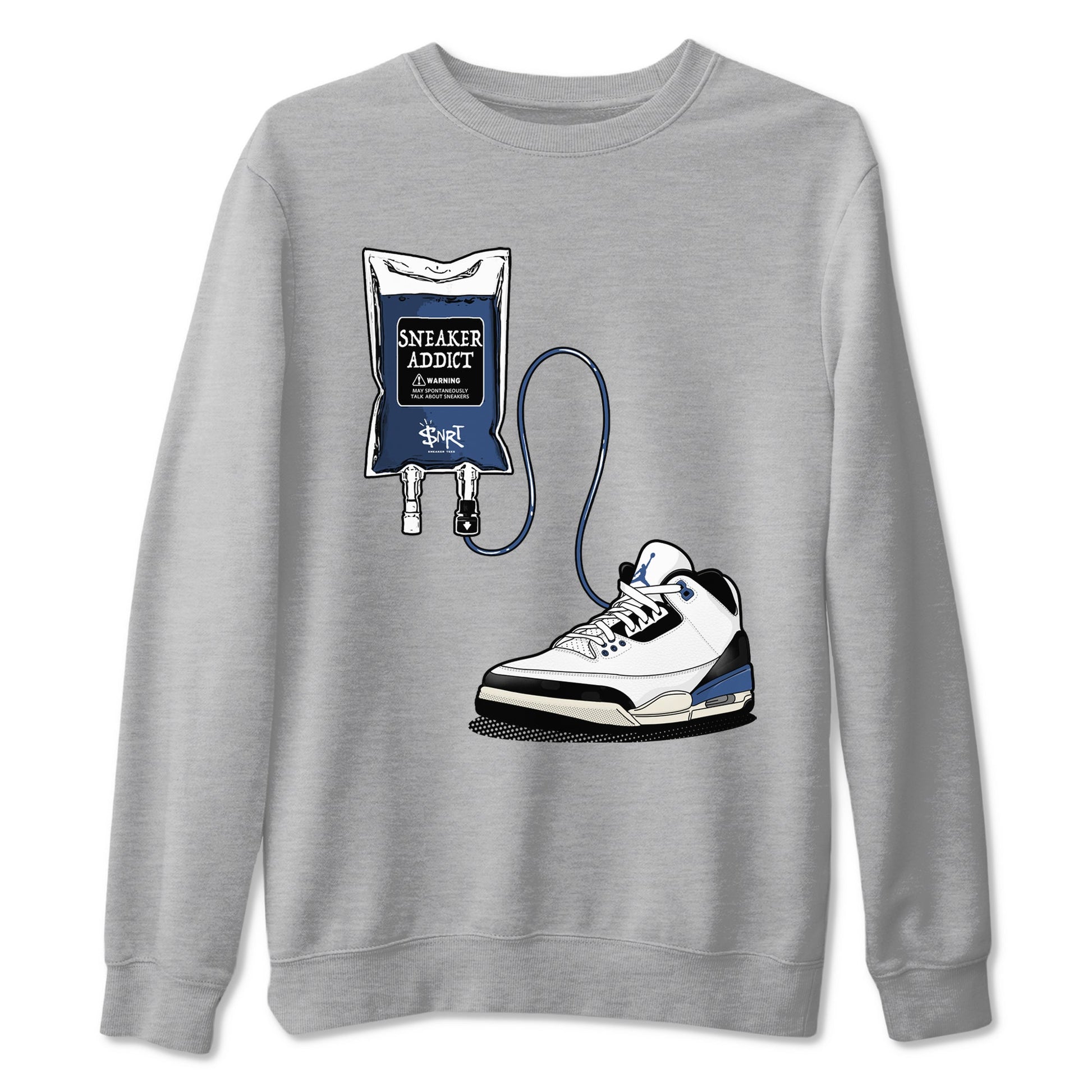 Air Jordan 3 A Ma Maniere x For The Love sneaker match tee Sneaker Therapy sneaker match tees Air Jordan 3 A Ma Maniere x For The Love best t-shirts to match jordans SNRT Sneaker Tees unisex cotton Heather Grey 2 shirts