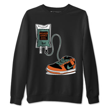 Dunk Low Ceramic shirts to match jordans Sneaker Therapy sneaker match tees Dunk Ceramic match shoes to clothes SNRT Sneaker Tees unisex cotton Black 2 shirts