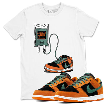 Dunk Low Ceramic shirts to match jordans Sneaker Therapy sneaker match tees Dunk Ceramic match shoes to clothes SNRT Sneaker Tees unisex cotton White 1 shirts