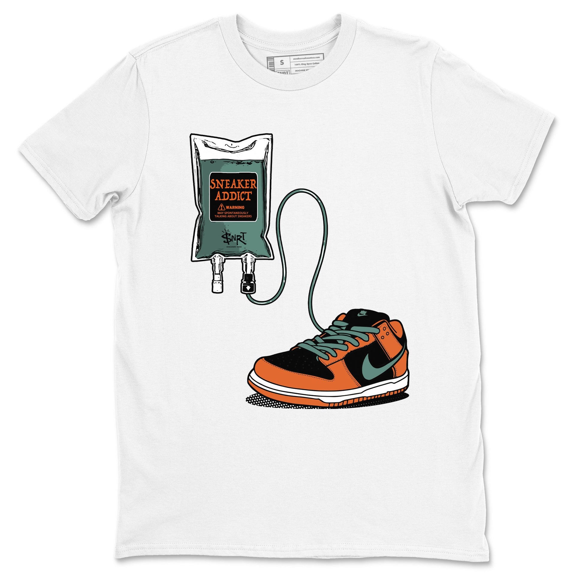 Dunk Low Ceramic shirts to match jordans Sneaker Therapy sneaker match tees Dunk Ceramic match shoes to clothes SNRT Sneaker Tees unisex cotton White 2 shirts