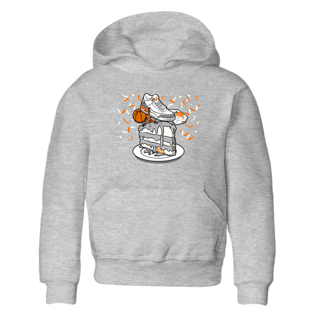 3s Georgia Peach shirt to match jordans Sneaker Topper sneaker tees Air Jordan 3 Georgia Peach SNRT sneaker release tees baby toddler Heather Grey 2 cotton Shirt