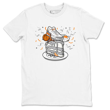 3s Georgia Peach shirt to match jordans Sneaker Topper sneaker tees Air Jordan 3 Georgia Peach SNRT Sneaker Release Tees unisex cotton White 2 crew neck shirt