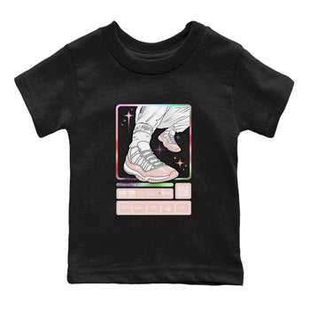 Air Jordan 11 Low Legend Pink shirts to match jordans Sneaker Trading Card sneaker match tees 11s Legend Pink SNRT Sneaker Tees streetwear brand Baby and Youth Black 2 cotton tee